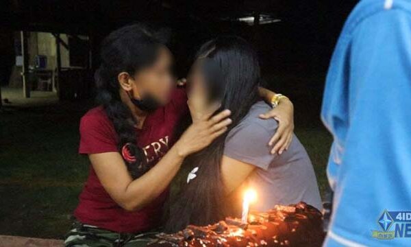 Female former rebel reunites with family during birthday in Bukidnon
