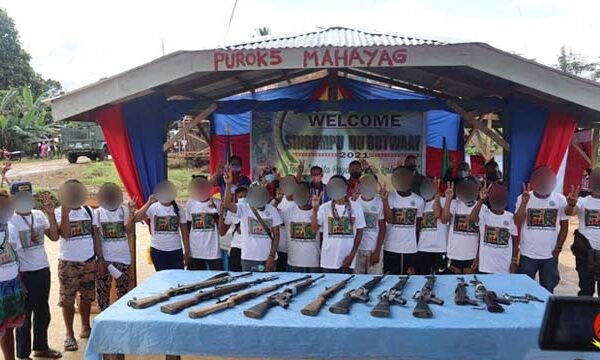 CNT-exploited IPs surrender in Bukidnon