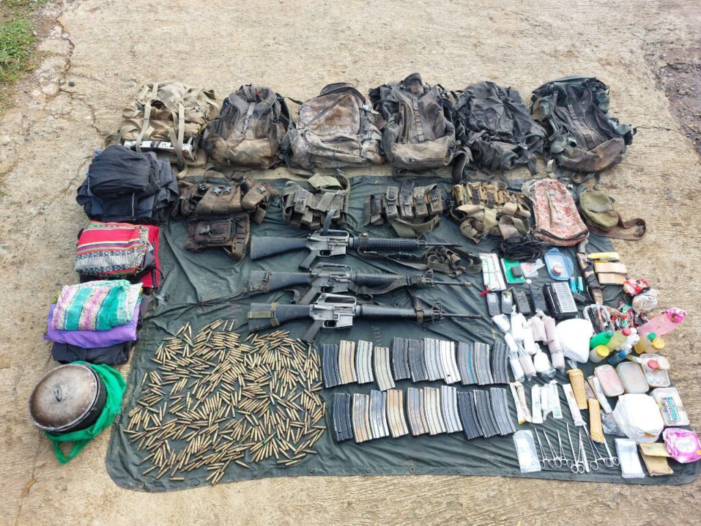 4ID captures 4 CTG firearms anew in recent military operations