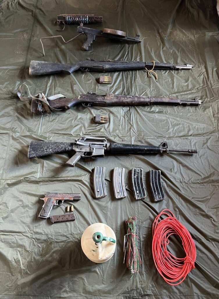 Another CPP-NPA Terrorist neutralized, 8 Firearms captured in 4ID’s sustained focused military operations in Bukidnon, Agusan del Sur