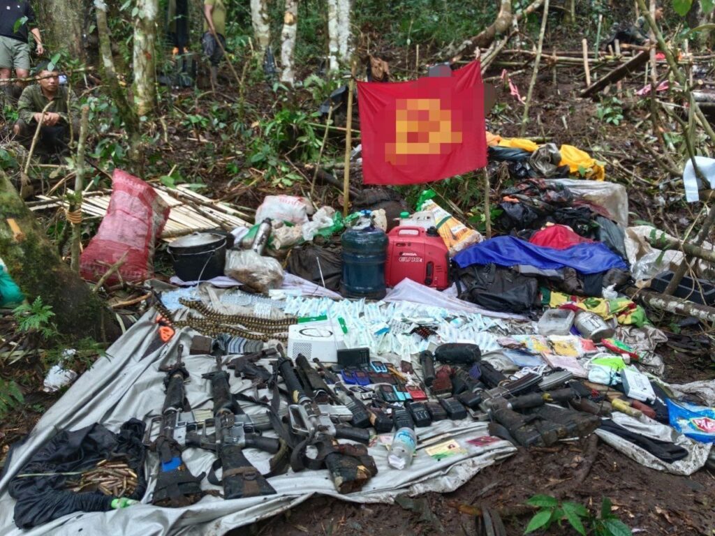 4ID sustains military offensives against CTG during Christmas Day; 9 CPP-NPA Terrorists dead, 8 Firearms captured in an encounter in Bukidnon