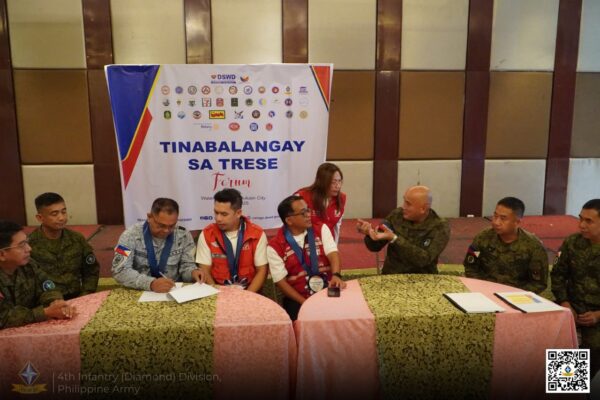 4ID, DSWD Caraga Reaffirm Partnership in “Tinabalangay sa Trese Forum” and MOU Signing